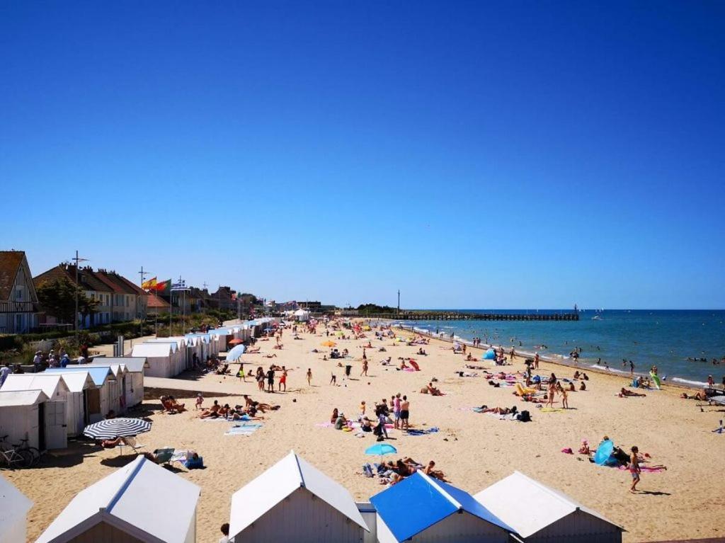 "O'Dbark" - Duplex 2 Etoiles - A 100M De La Plage Avec Jardin Courseulles-sur-Mer Exteriör bild